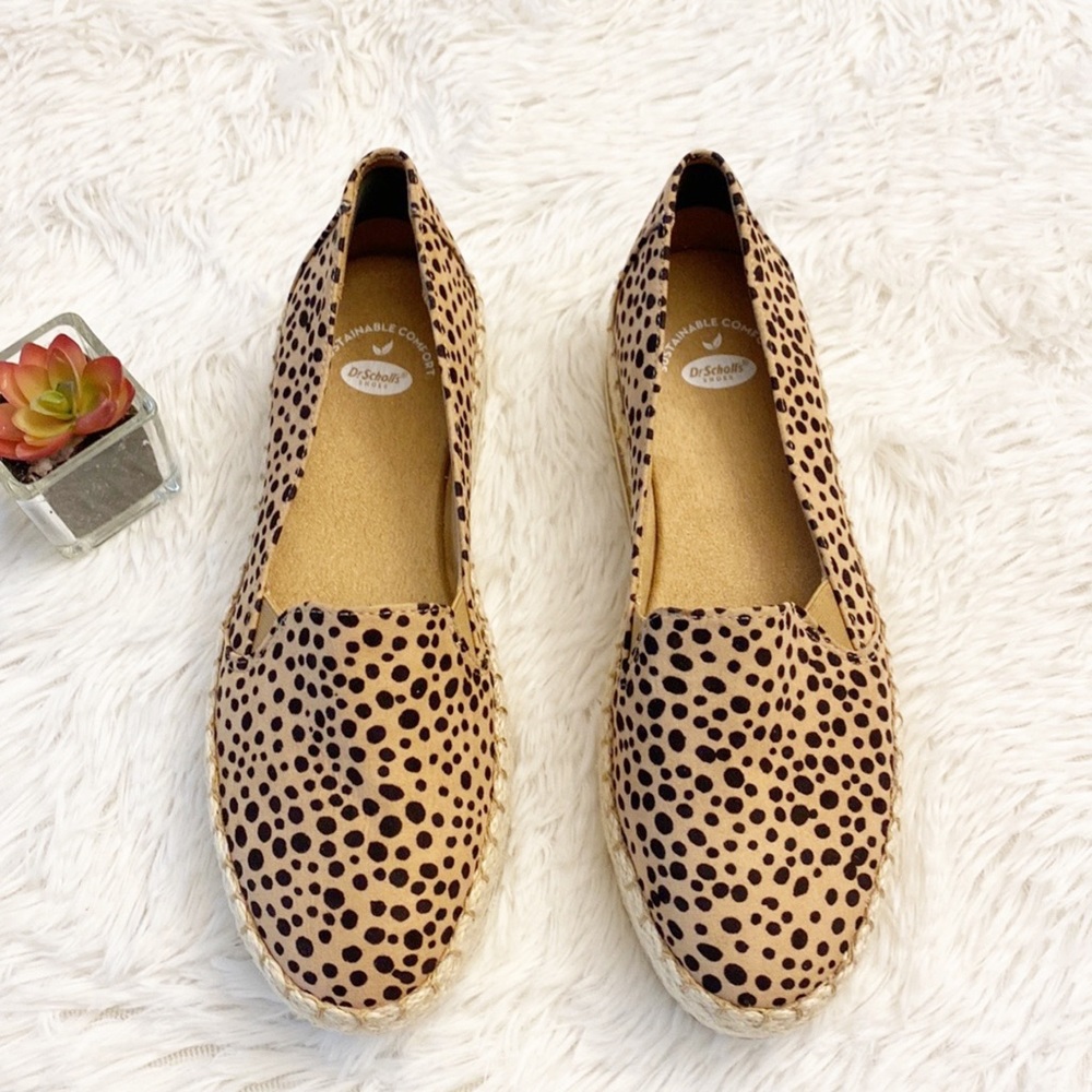 Dr. Scholl’s | Animal print espadrille platform loafers sneakers women’s - Picture 5 of 8